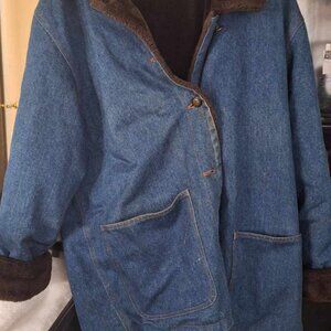 Jean Coat with Fur